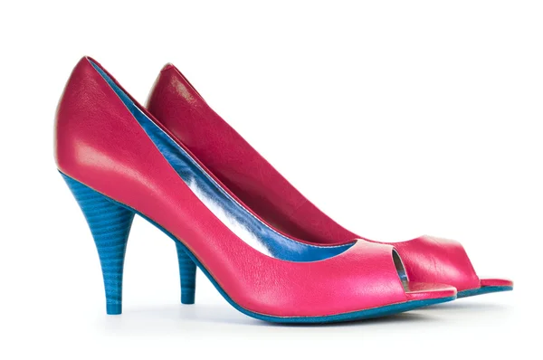 Chaussures femme rouge dans le concept de la mode — Photo