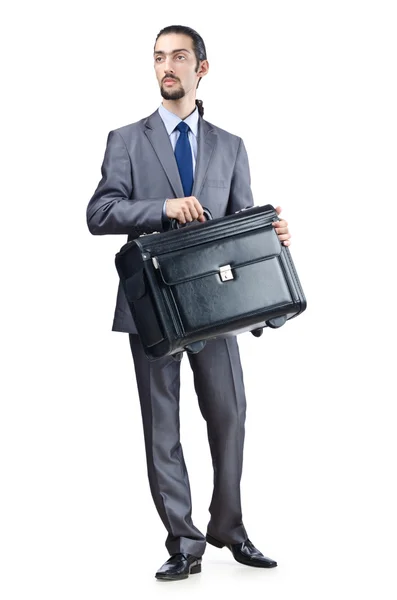 Businessman on his travel days — Stock Photo, Image