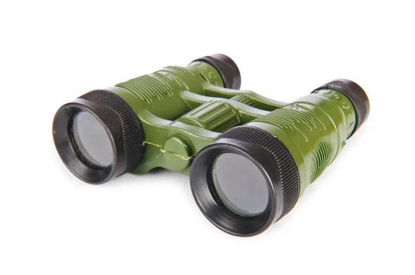 Military binoculars isolated on white — Stock Photo, Image