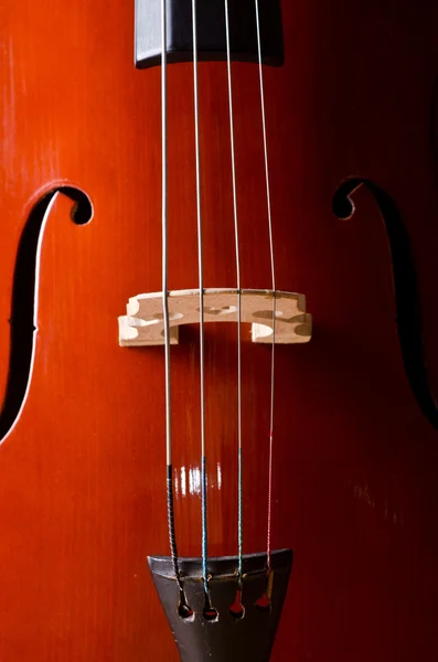 stock image Music Cello in the dark room