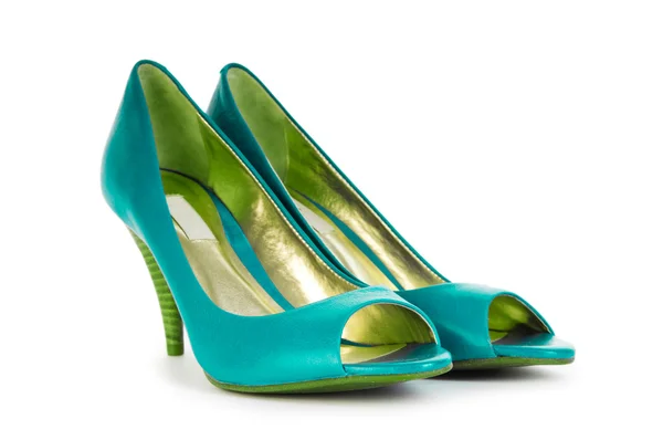 Vrouwelijke schoenen in mode concept — Stockfoto