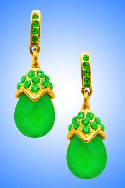 stock image Jewellery concept with nice earrings