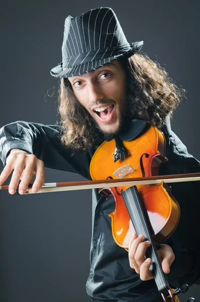 Fiddler jouant du violon — Photo