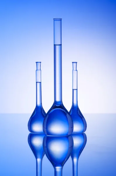 Laboratuvar kimyasal cam tüp — Stok fotoğraf