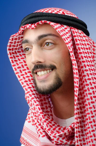 Diversity concept with young arab — Stock Photo, Image