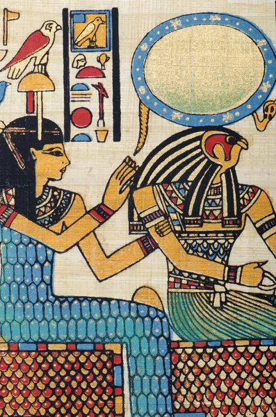 Concepto de historia egipcia con papiro —  Fotos de Stock