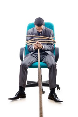 işadamı halat kavram