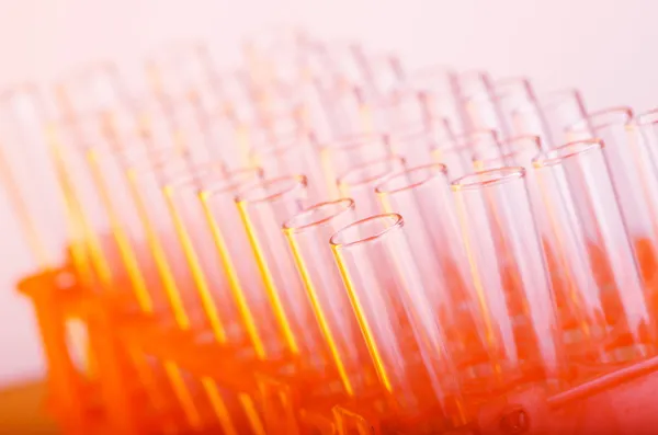 Chemical glass tubing in lab — Stock Photo, Image