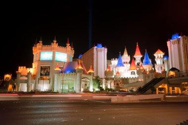 Gece sahnelerinde las vegas