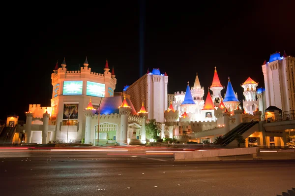 Ночные сцены из Лас-Вегаса — стоковое фото