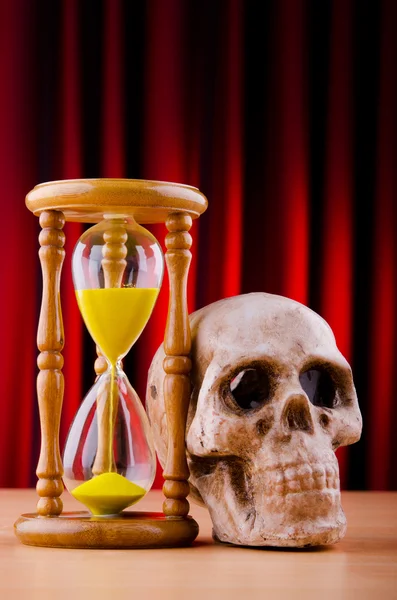 Döden och tiden koncept — Stockfoto