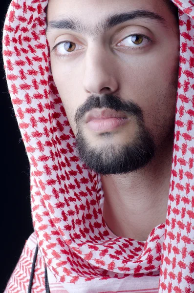 Homem de roupa árabe — Fotografia de Stock