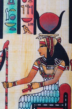 Mısır papirüs parçası