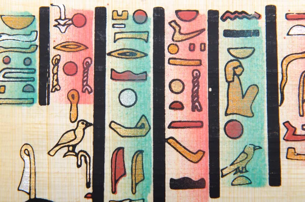 Egyiptomi papirusz, mint a háttér — Stock Fotó
