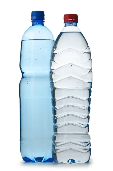 Water bottles as healthy drink concept — Stock Photo, Image