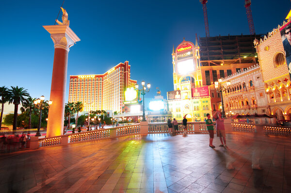 Night scenes from Las Vegas