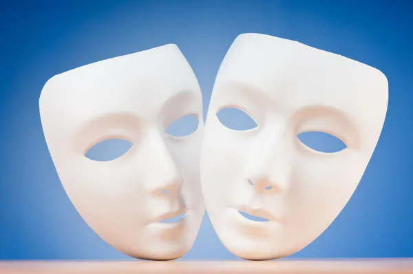 Masques avec concept de théâtre — Photo