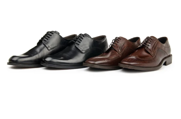 Manliga skor i fashion-konceptet — Stockfoto