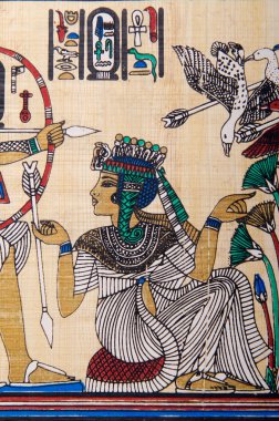 Mısır tarihi kavramı ile papirüs