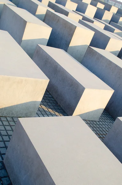Holocaust memorial in Berlin — Stock Photo, Image
