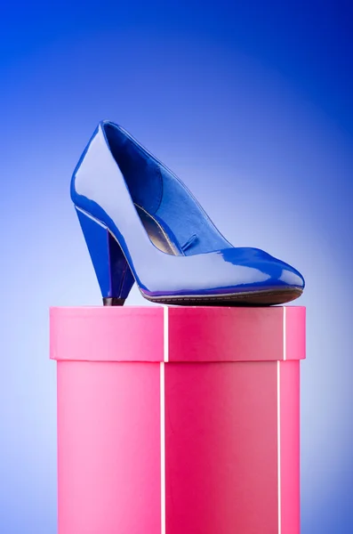 Žena boty v pojetí módy — Stock fotografie