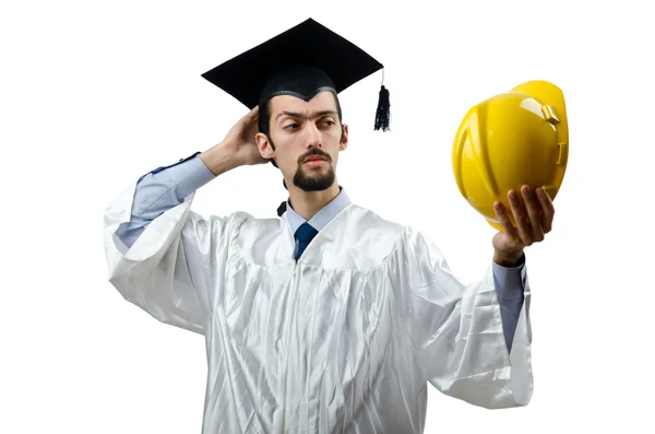 Pensamento graduado da indústria da construção — Fotografia de Stock