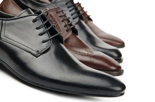Чоловіче взуття в концепції моди — стокове фото