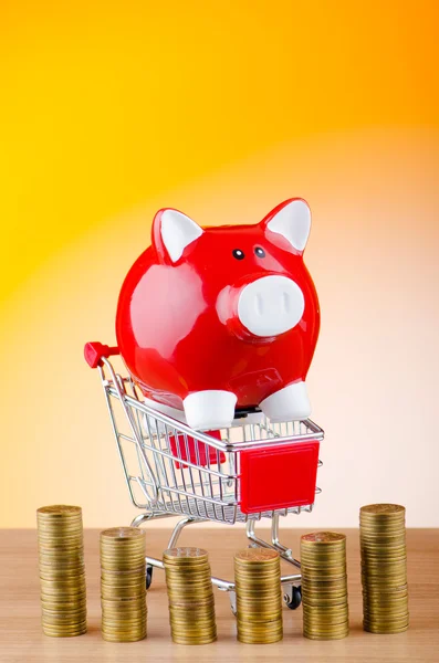 Piggy Bank en concepto de negocio — Foto de Stock