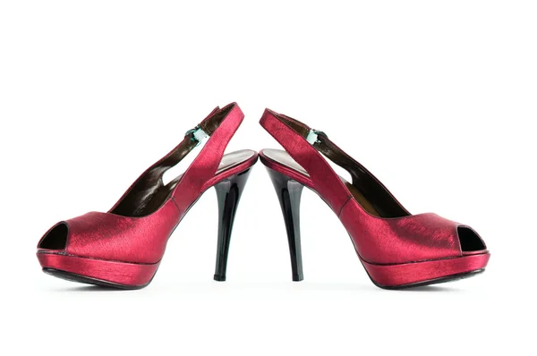 ファッション概念で赤い女性靴 — ストック写真