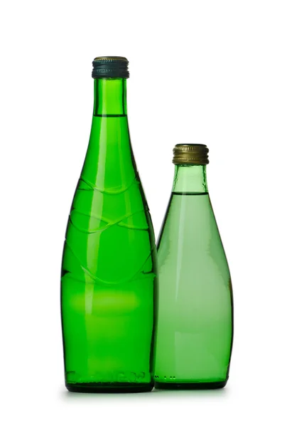 Бутылки для воды как концепция здорового напитка — стоковое фото