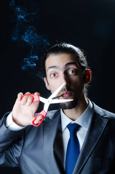 Geen rookvrije concept met sigaret — Stockfoto