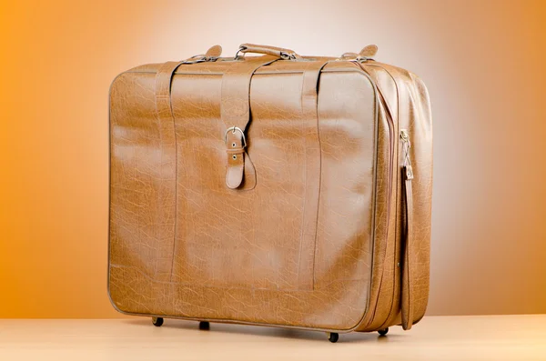 Luggage concept with big case — Stock Photo, Image