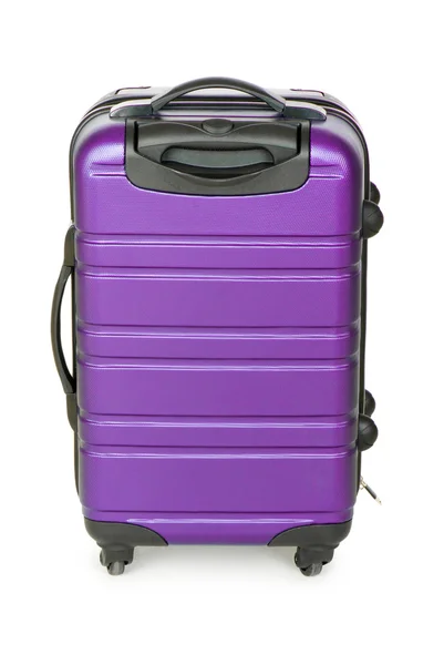 Conceptul de bagaje cu caz pe alb — Fotografie, imagine de stoc