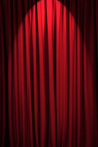 劇場のコンセプトでカーテンが明るい — ストック写真