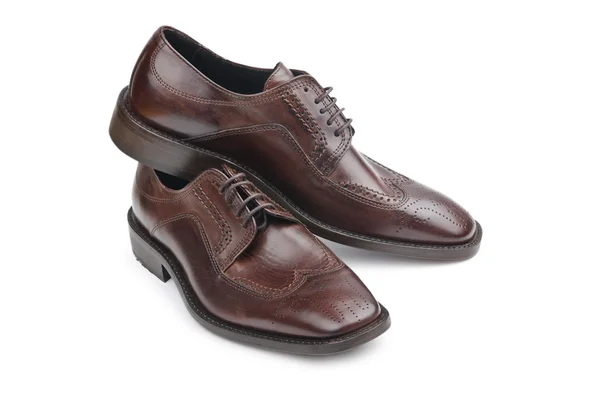 Mannelijke schoenen in mode concept — Stockfoto