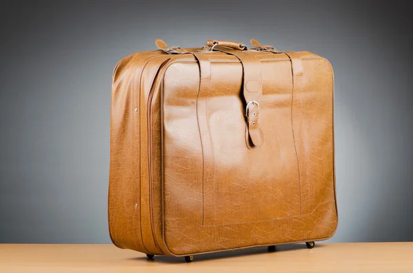 Luggage concept with big case — Stock Photo, Image