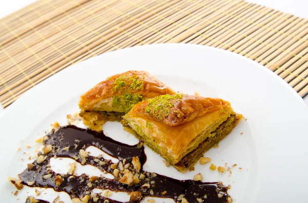 stock image Sweet dessert in the plate