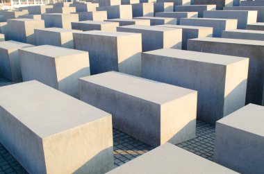 Holocaust memorial in Berlin clipart