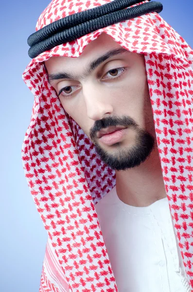 Чоловік в арабському одязі — стокове фото