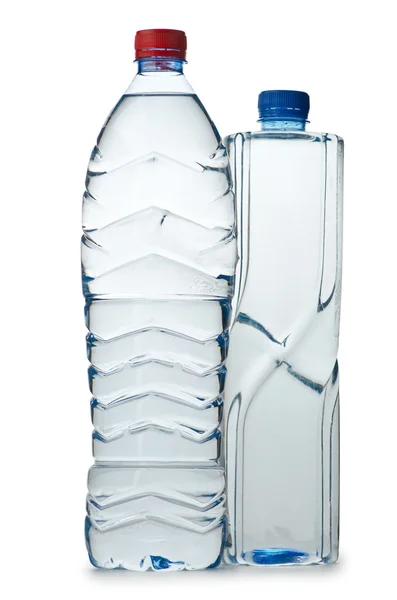 Bouteilles d'eau comme concept de boisson saine — Photo