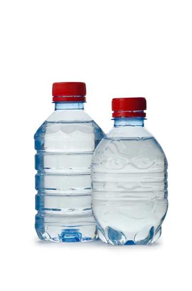 Bouteilles d'eau comme concept de boisson saine — Photo
