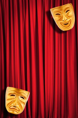 tiyatro performansı kavramı ile maskeleri