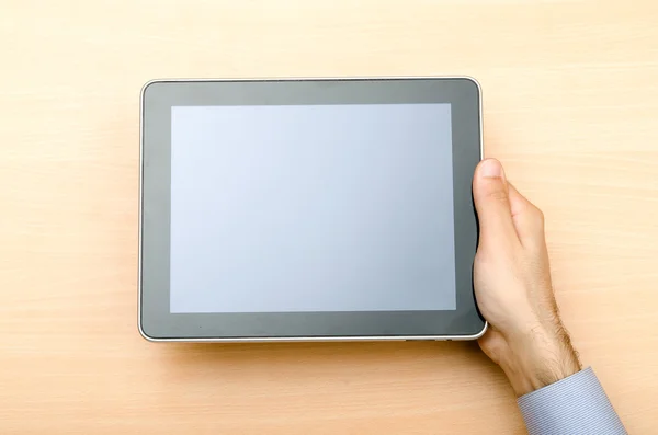 Tablet computer in technology concept — Stock Photo, Image
