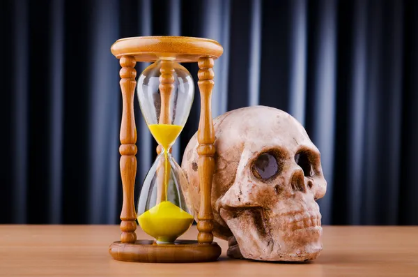 Dood en tijd concept — Stockfoto