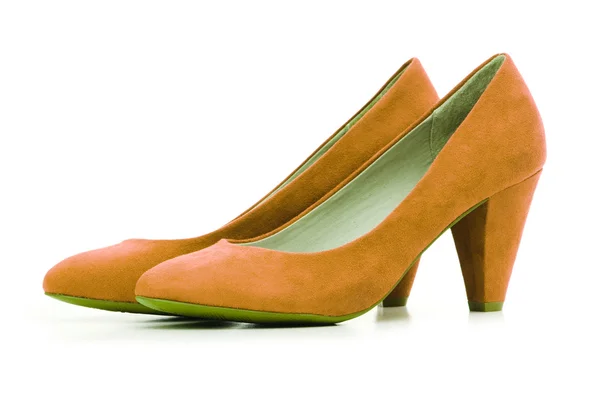 Sapatos femininos no conceito de moda — Fotografia de Stock