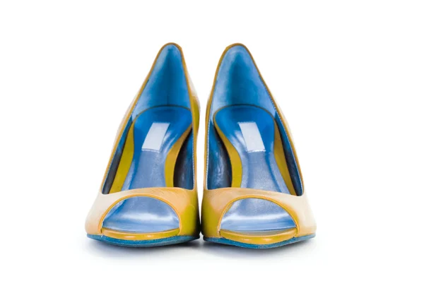 Zapatos femeninos en concepto de moda — Foto de Stock