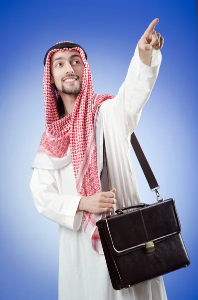 Arabiska affärsman i studio fotografering — Stockfoto