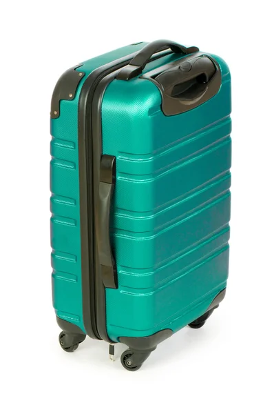 Luggage concept with case on the white — Stock Photo, Image