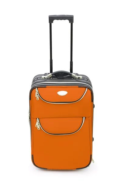Luggage concept with case on the white — Stock Photo, Image