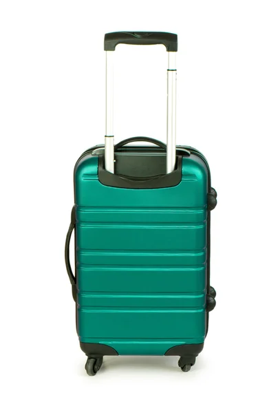 Luggage concept with case on the white — Stock Photo, Image